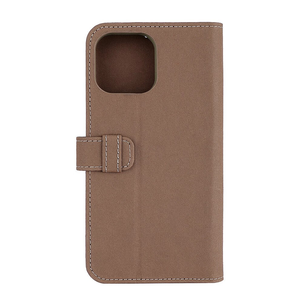 iPhone 13 Pro Max Onsala Eco Wallet - Nedbrytbart Plånboksfodral - Brun