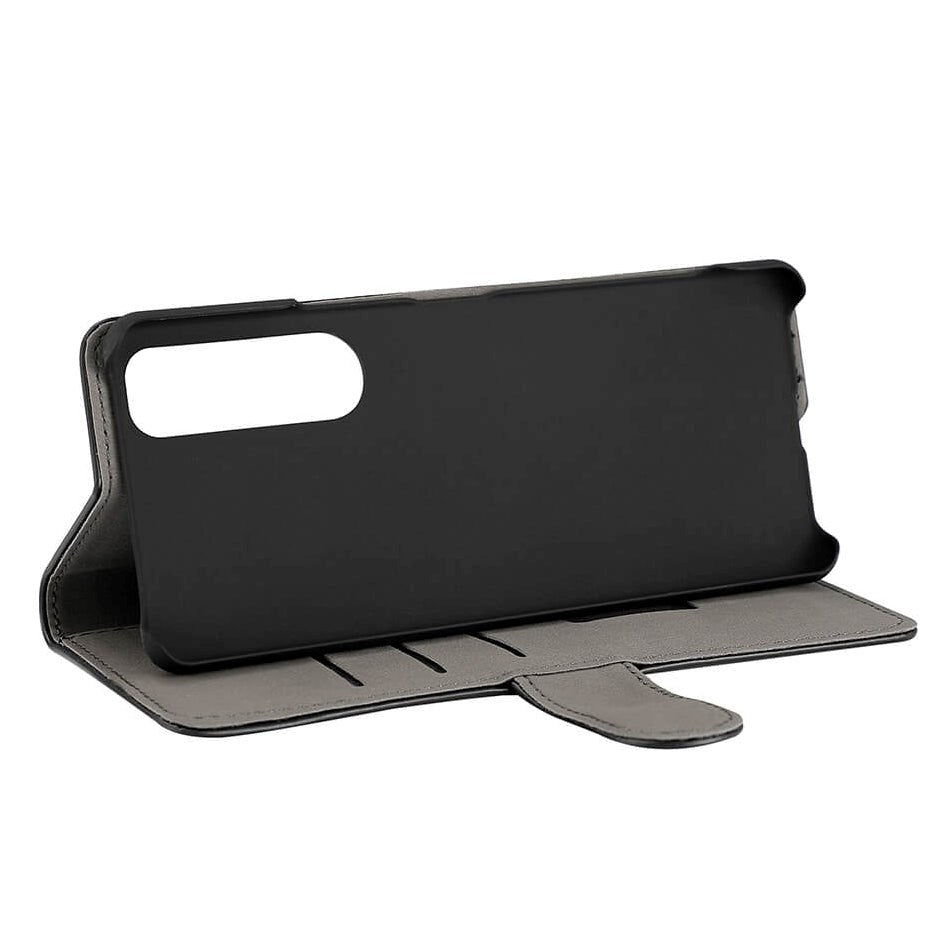 Gear Sony Xperia 5 III Läderplånbok - Svart - Svart