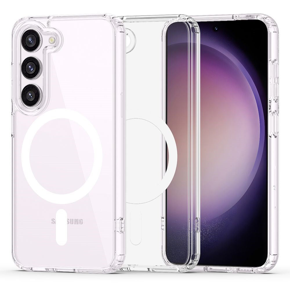 Samsung Galaxy S23 Tech-Protect Flexair Hybrid Skal - MagSafe-kompatibelt - Transparent