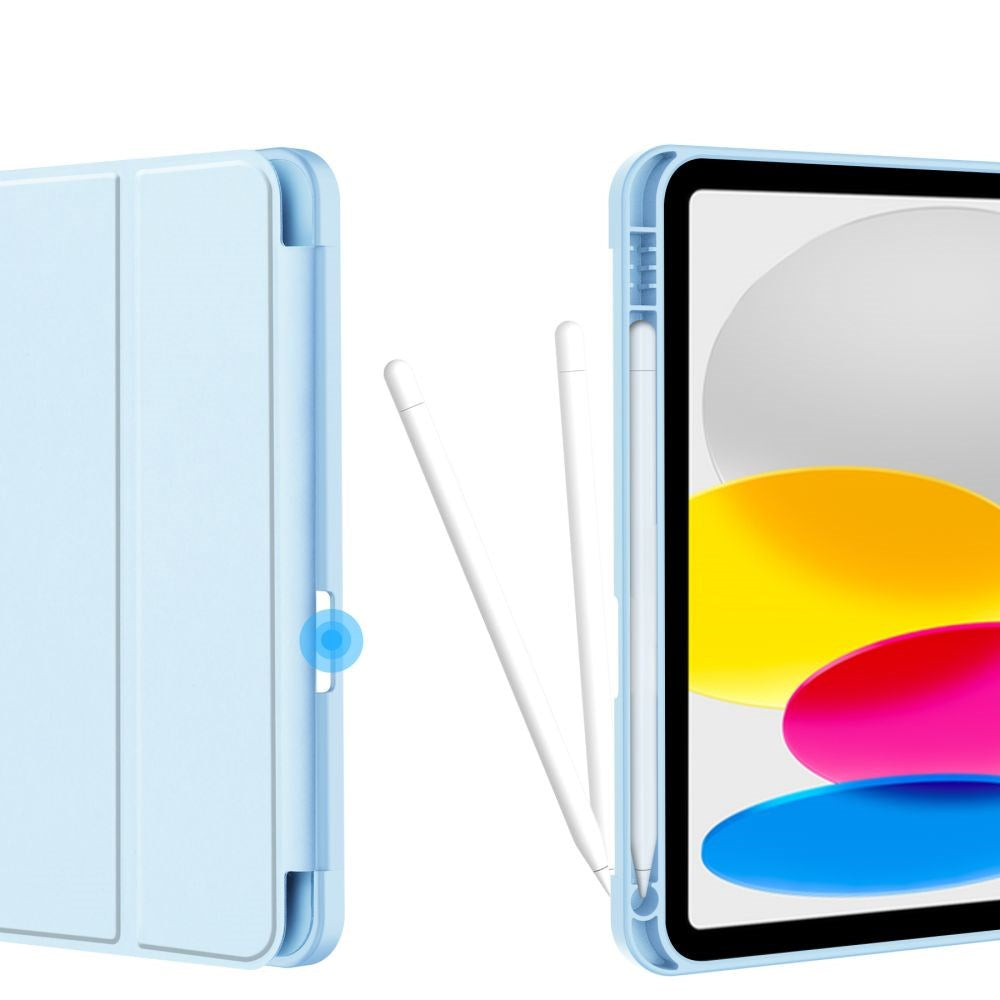 Tech-Protect iPad 11" (2025) / iPad 10.9" (2024/2022) SC Fodral m. Apple Pencil Hållare - Ljusblå