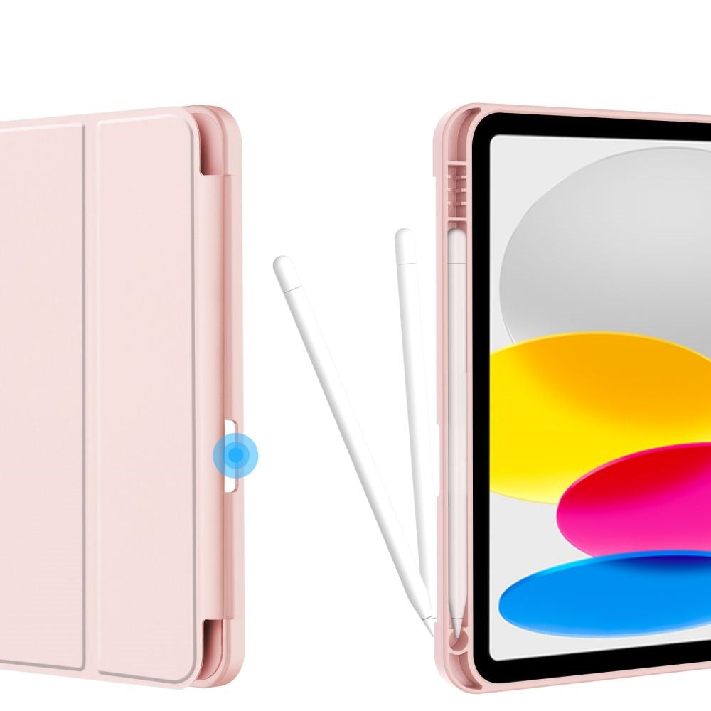 Tech-Protect iPad 11" (2025) / iPad 10.9" (2024/2022) SC Fodral m. Apple Pencil Hållare - Rosa