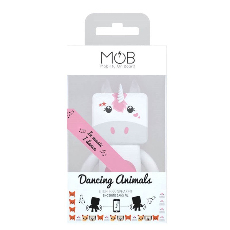 Mob - Dancing Animal Bluetooth Talare - Unicorn
