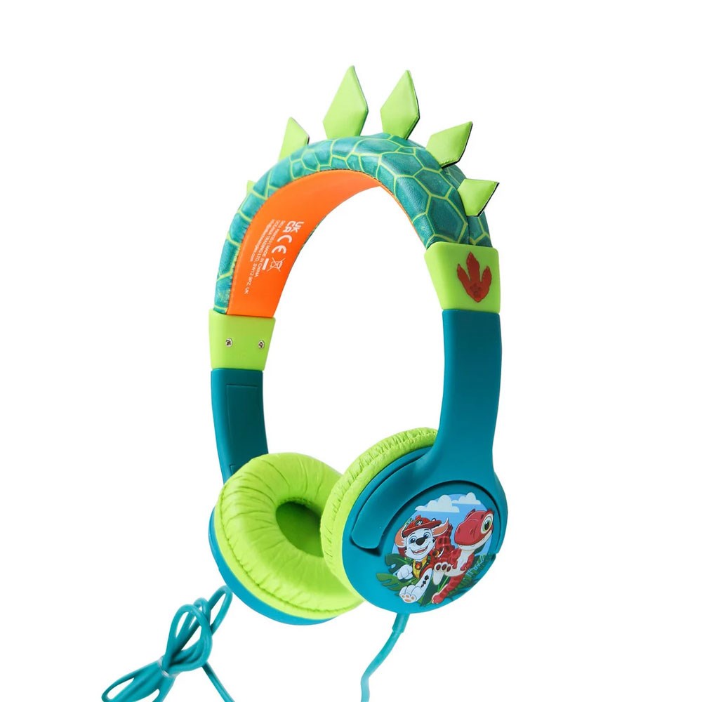 OTL Paw Patrol Dino Trådbundna Hörlurar - On-Ear - Grön
