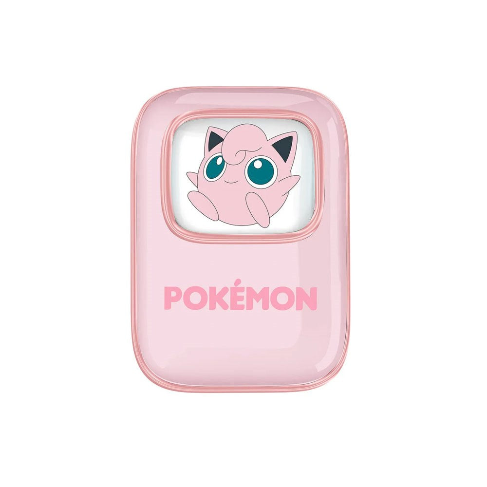 Jigglypuff OTL True Wireless In-Ear Headset med Uppskjutbart Laddningsfodral - Rosa