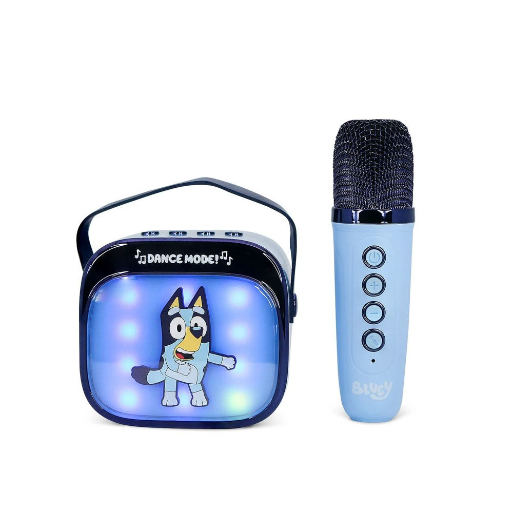 OTL BLUEY Karaoke Set m. Trådlös Högtalare & Mikrofon - Blå