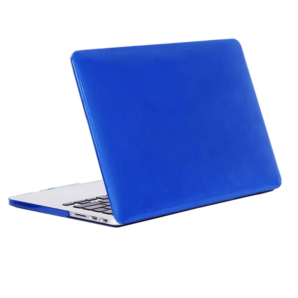 MacBook Air 13 (2020) - Hard Case - Mørkeblå / Gennemsigtig