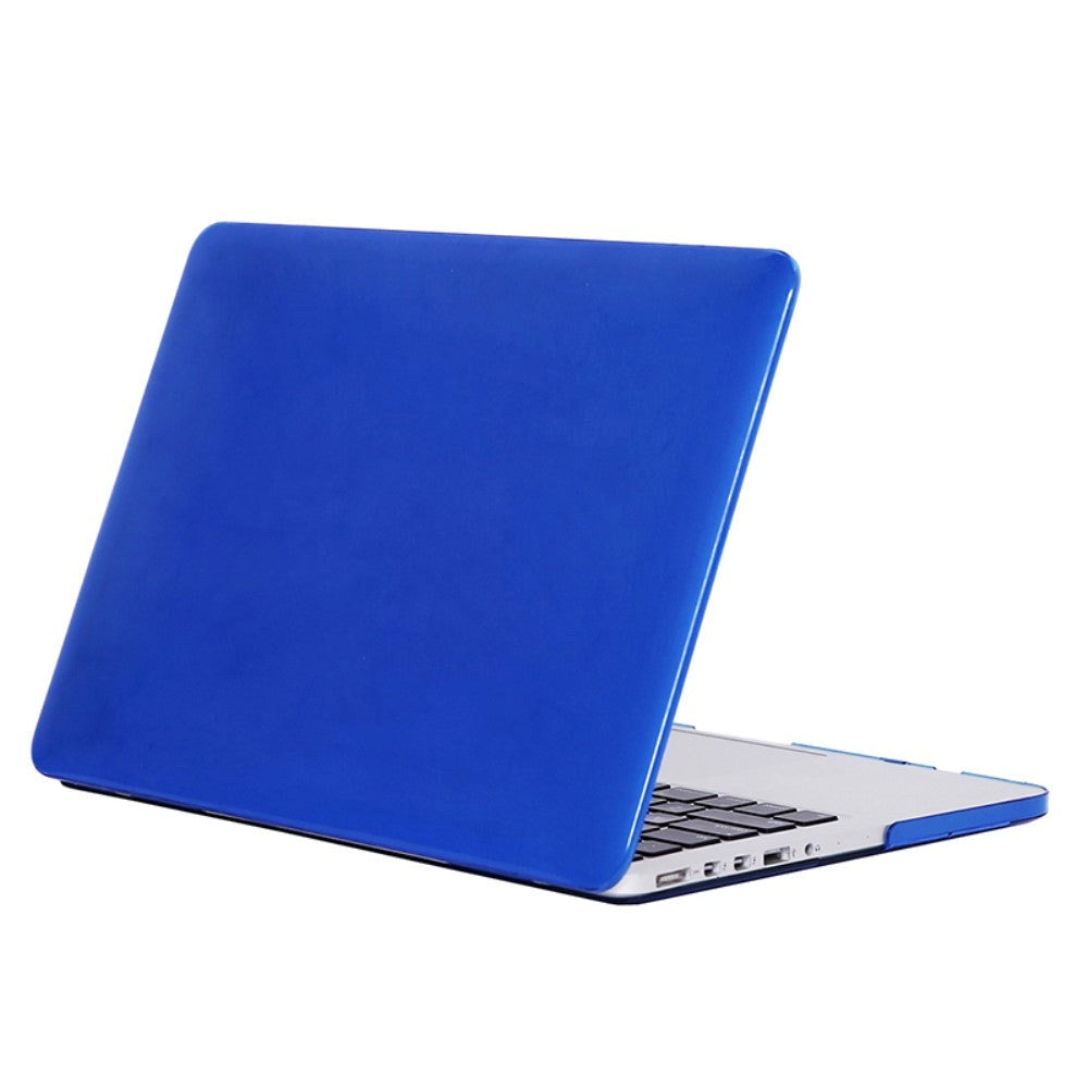 MacBook Air 13 (2020) - Hard Case - Mørkeblå / Gennemsigtig