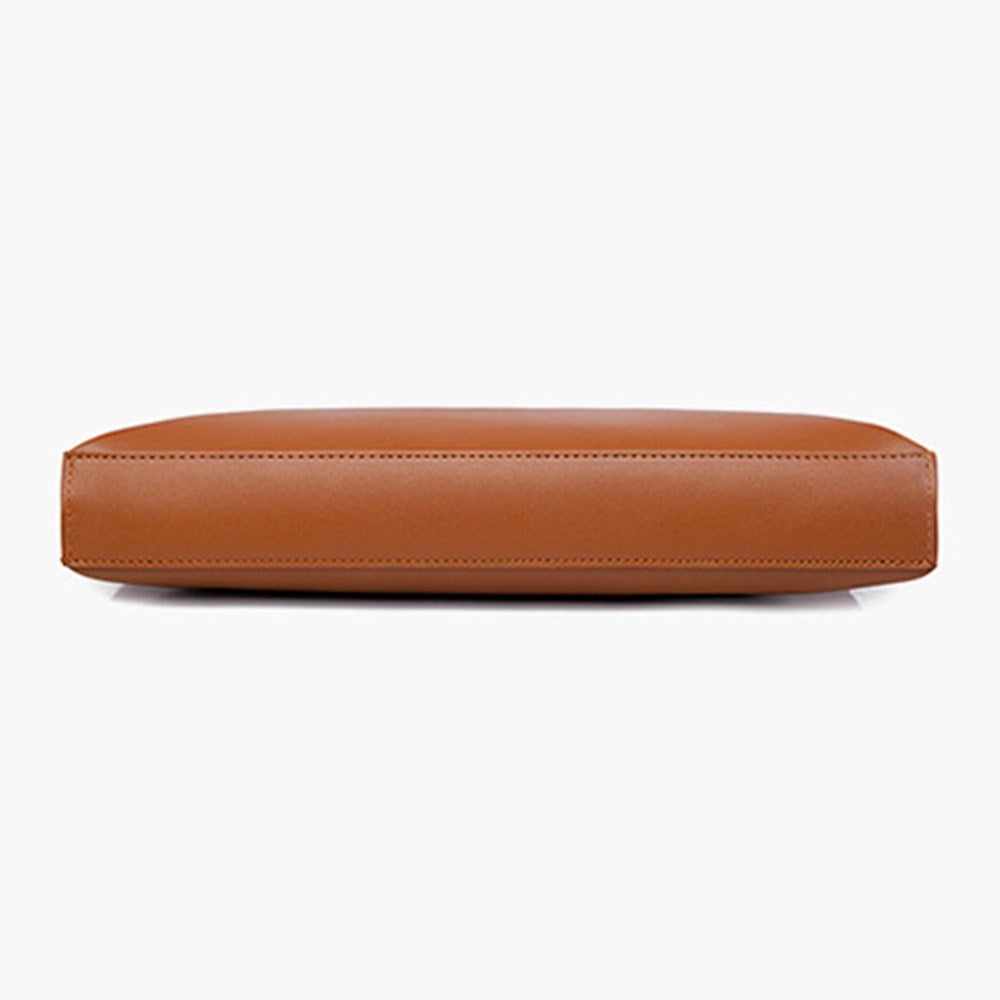 Konstläder MacBook / Laptop 13-14" Väska - 32 x 37.5 cm - Svart