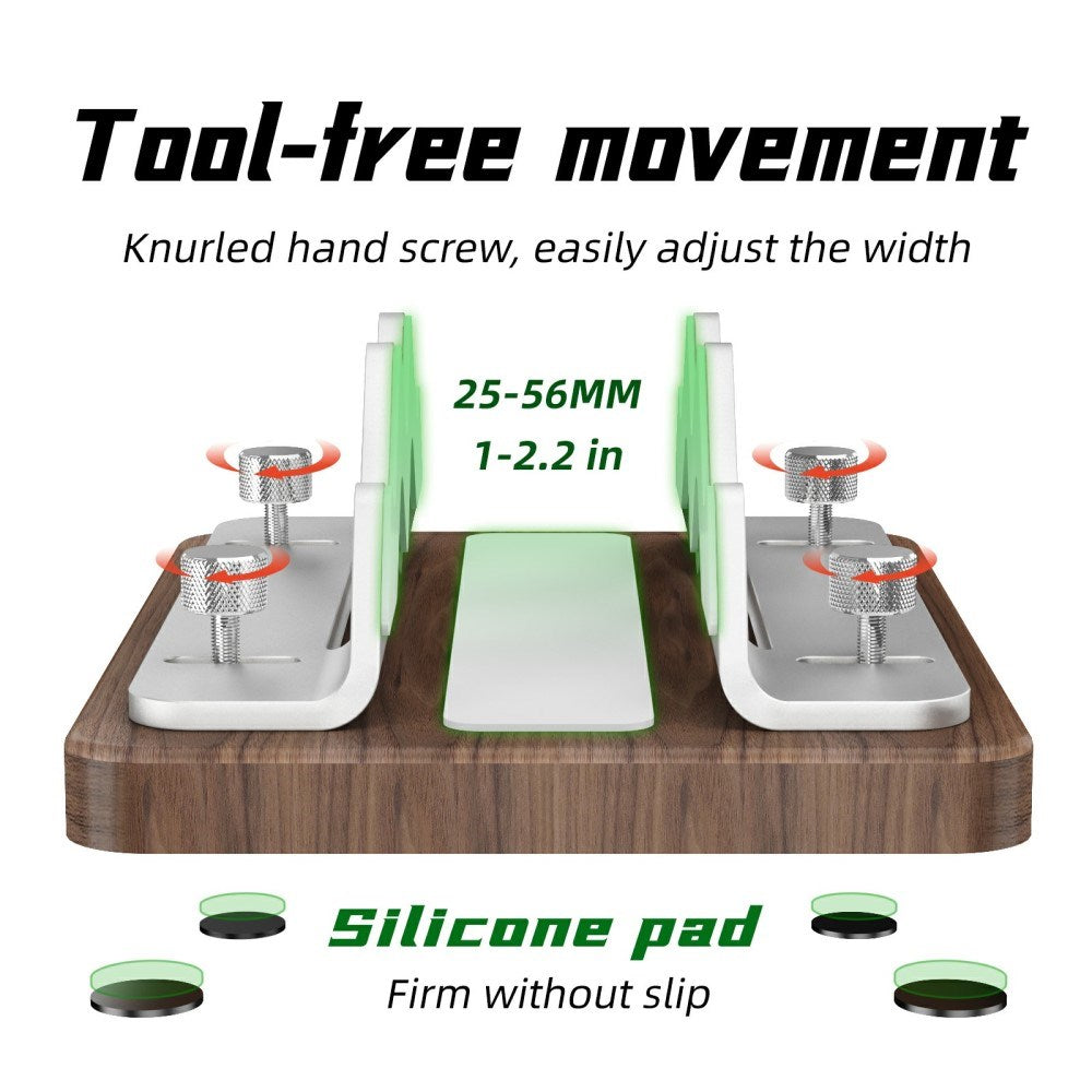 Justerbar Träställ för Mac Mini M4 / M3 / M2 / M1