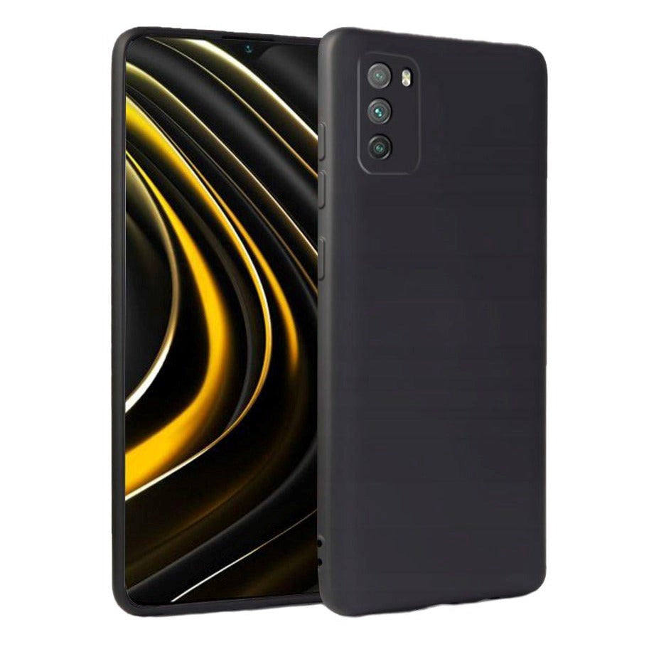 Xiaomi Poco M3 Tech-Protect Icon Silicone Case - Svart