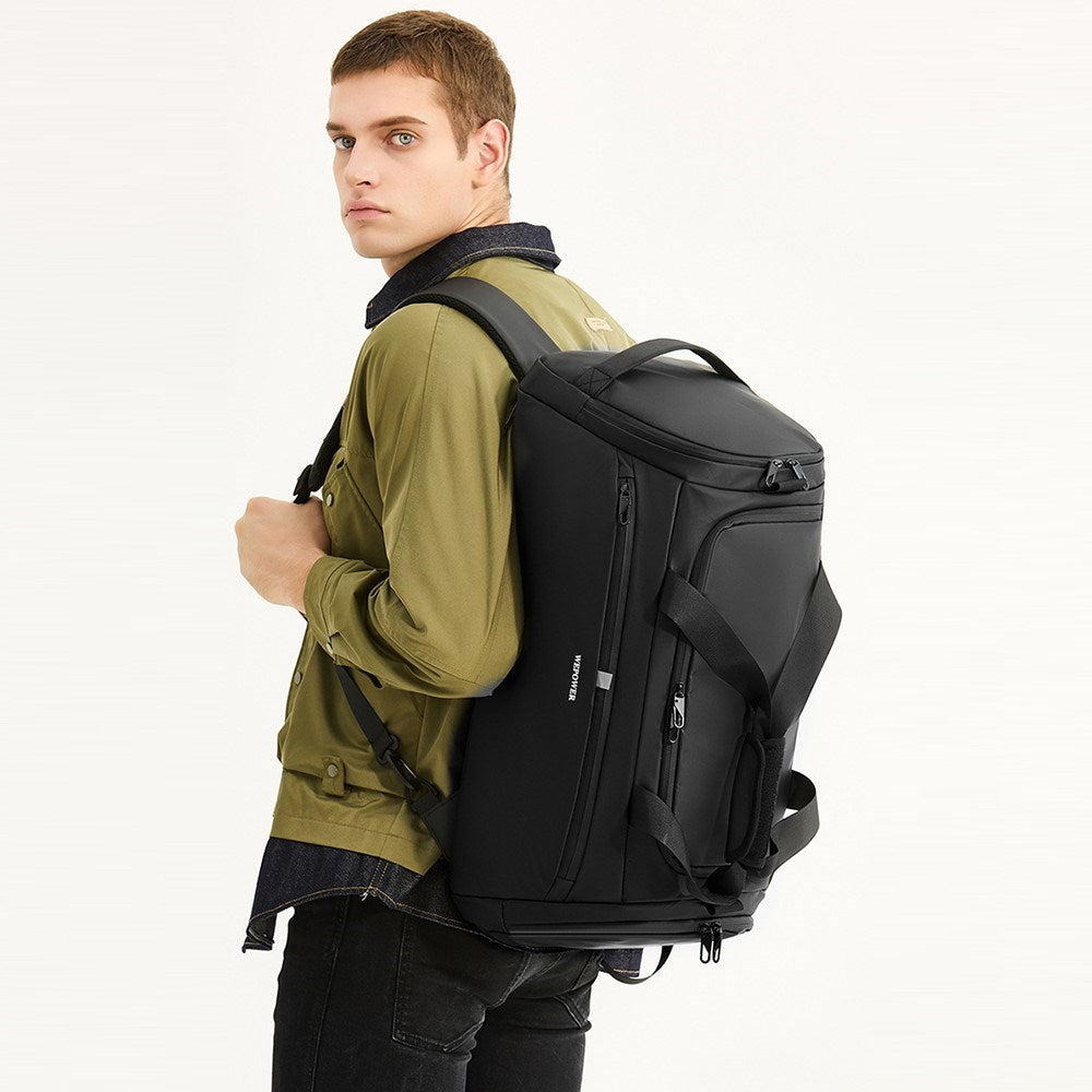 WEPOWER Multifunktionell Resa- och Sportryggsäck - Beige