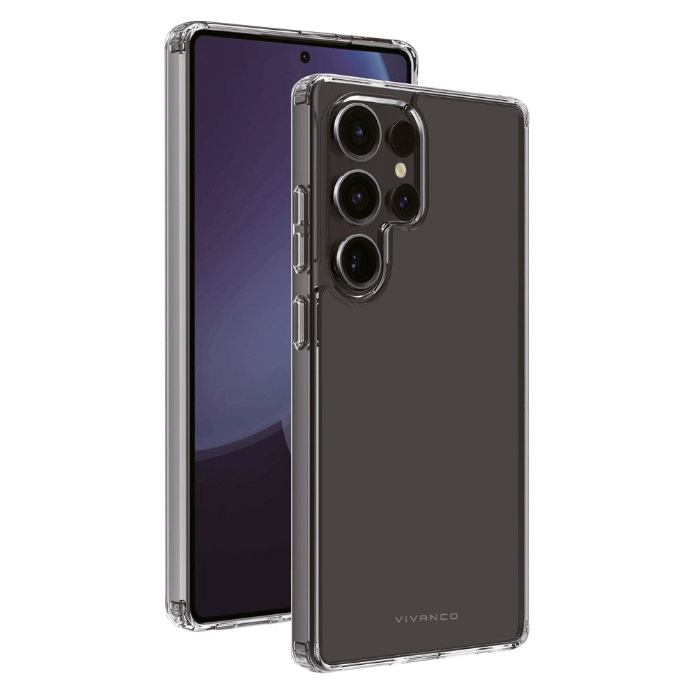 Samsung Galaxy S25 Ultra Vivanco Crystal Clear Baksideskydd – Transparent