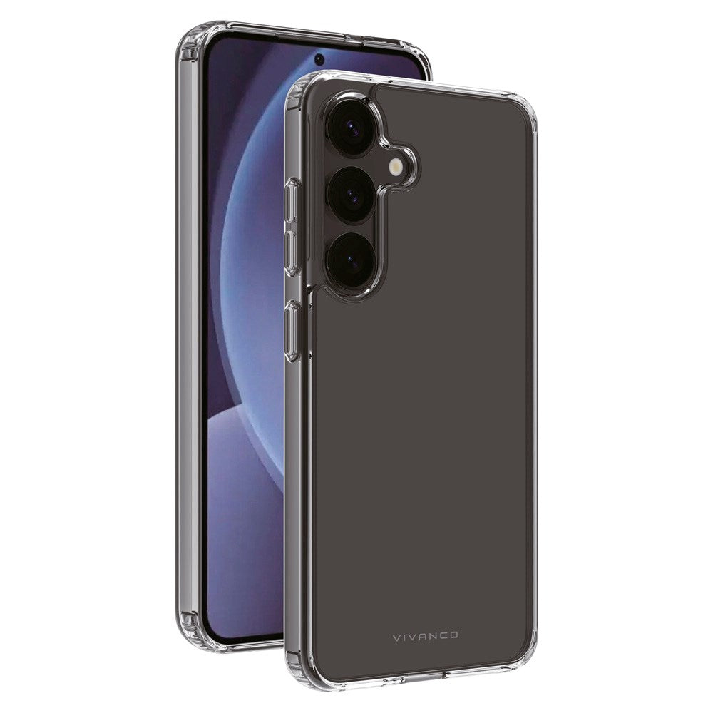 Samsung Galaxy S25+ (Plus) Vivanco Crystal Clear Baksideskydd – Transparent