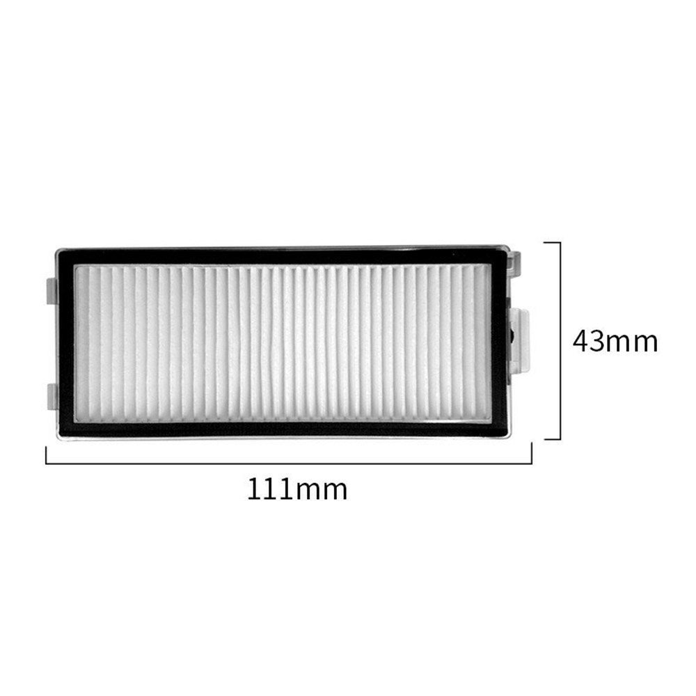 2 st. Dammsugarfilter till Roborock G30 Space / Saros Z70 Robotdammsugare – Vit