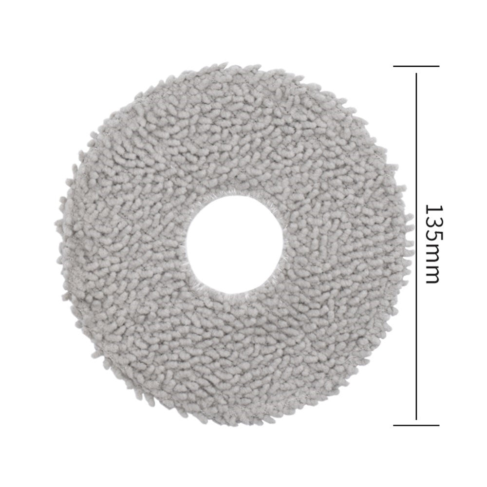 Moppduk till Roborock S8 MaxV Ultra, Qrevo S / Edge / Curv / Dreame X40 Ultra Robotdammsugare - Grå