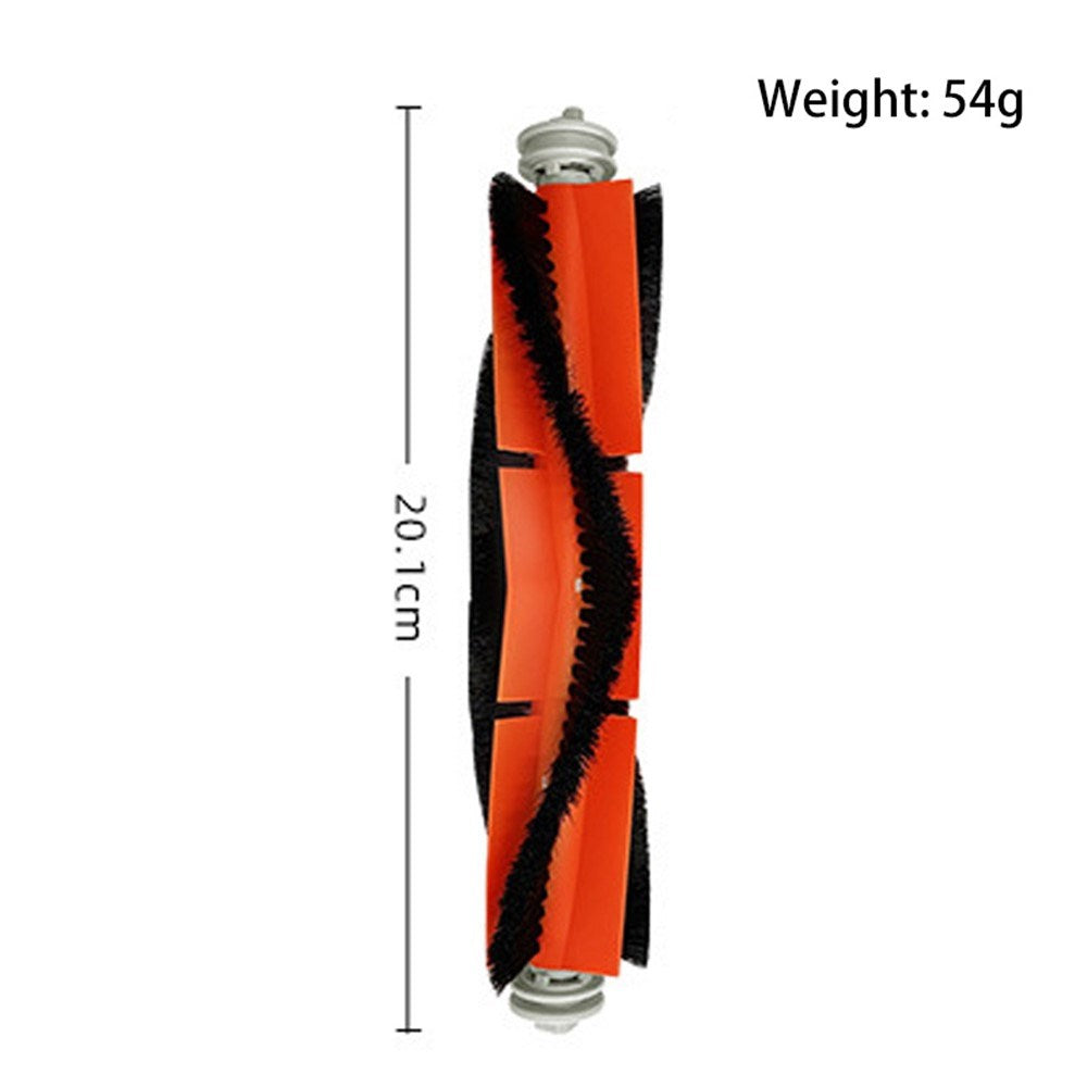 Dammsugarborste för Xiaomi Mi Robot Vacuum Mop 2 / 2 Pro, Dreame D9 / D10 Plus / Bot Z10 Pro Robotdammsugare – Röd + Svart