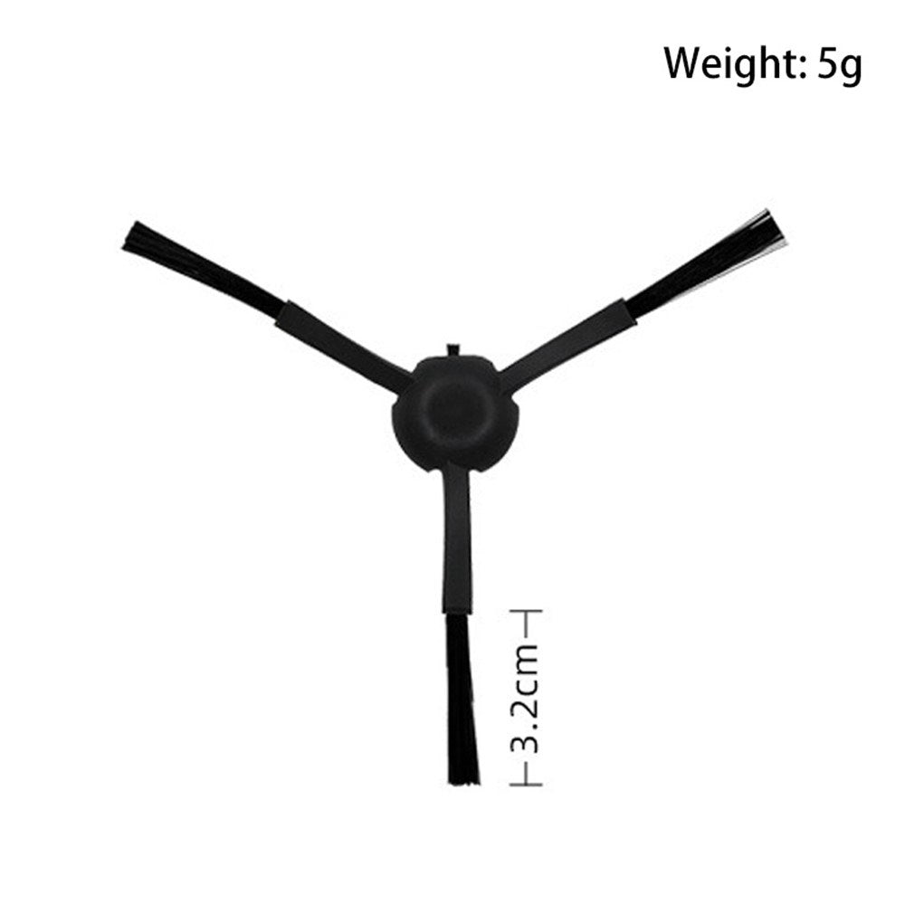 Dammsugarborste till Roborock S8 Pro Ultra / S7 Pro Ultra / S7 MaxV Ultra / S7 / S7 MaxV / Q7 Max+ / Q5 Pro / Q8 Max / Q8 Max+ / Qrevo S – Dreame Bot Z10 Pro / D10 Plus Robotdammsugare – Svart