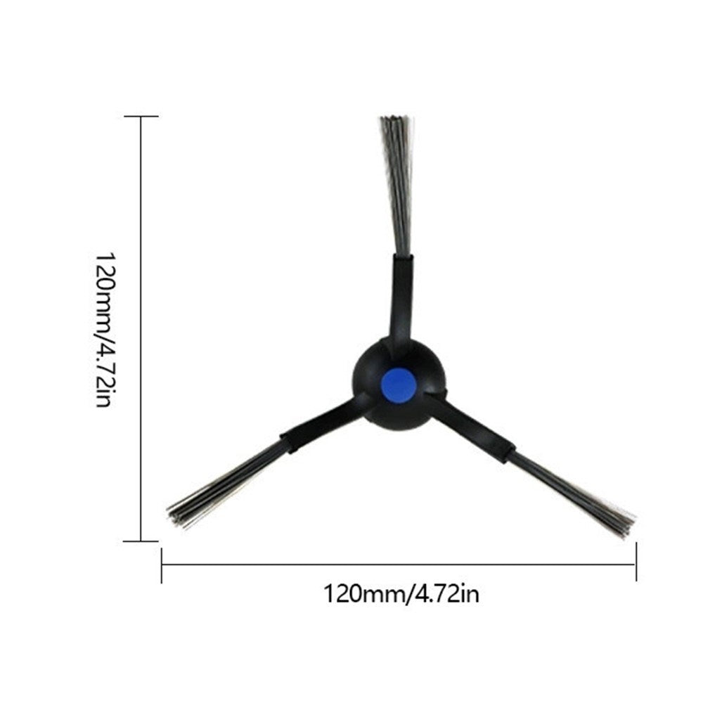 Dammsugarborste till Ecovacs Deebot N30 Pro Omni Robotdammsugare – Svart