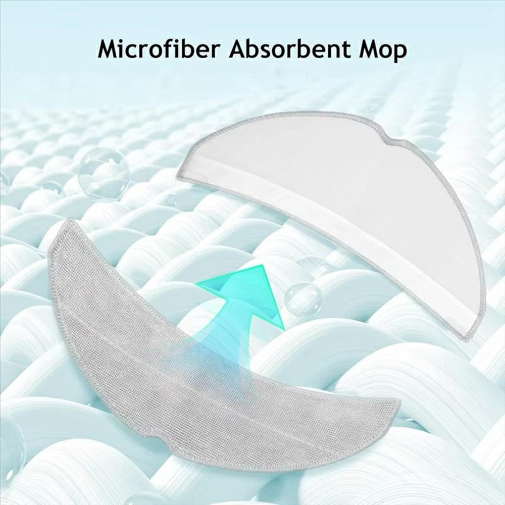 Moppduk till Roborock Q7 TF / Q7 TF+ Robotdammsugare – Grå