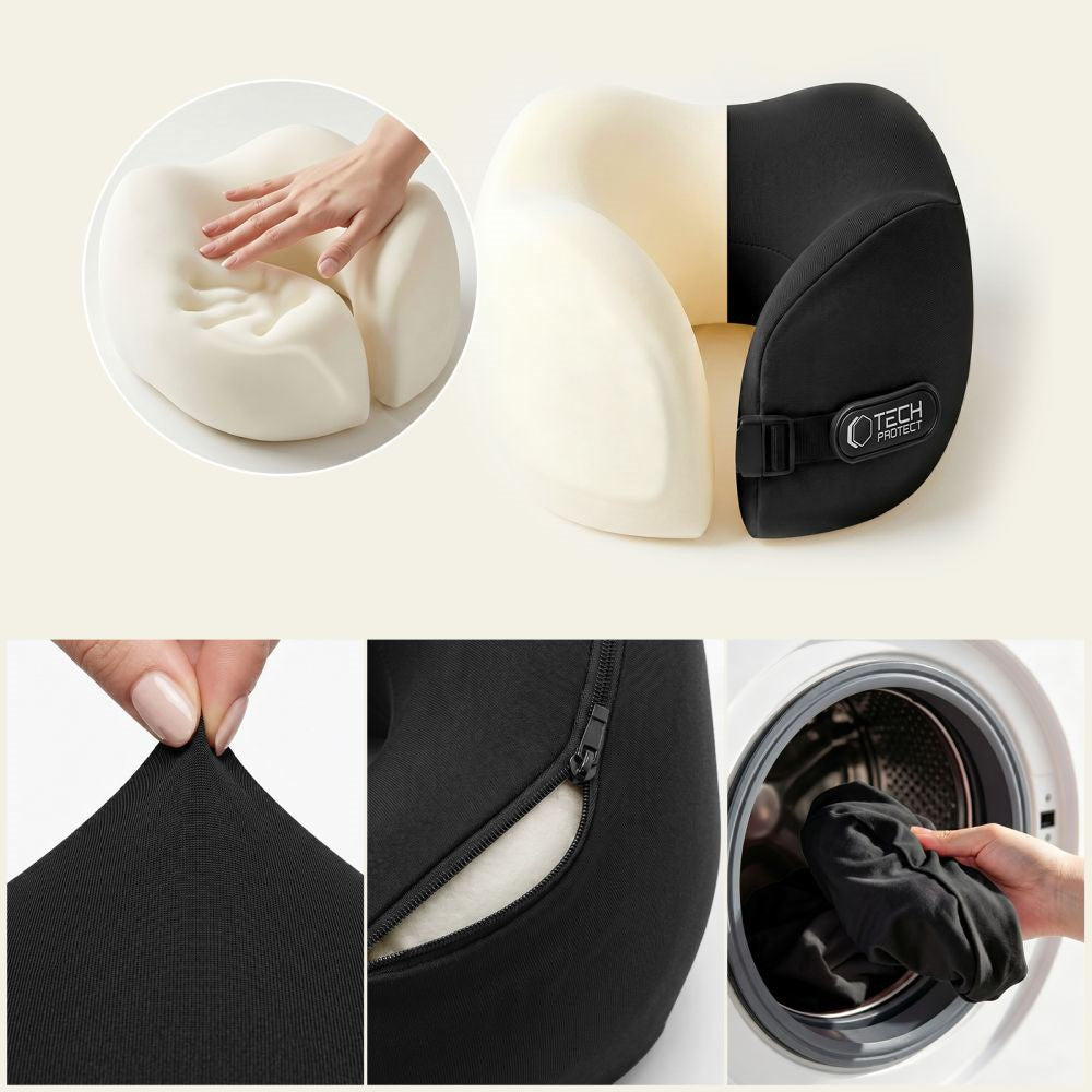 Tech-Protect ComfortRest Rese Nackkudde - Svart