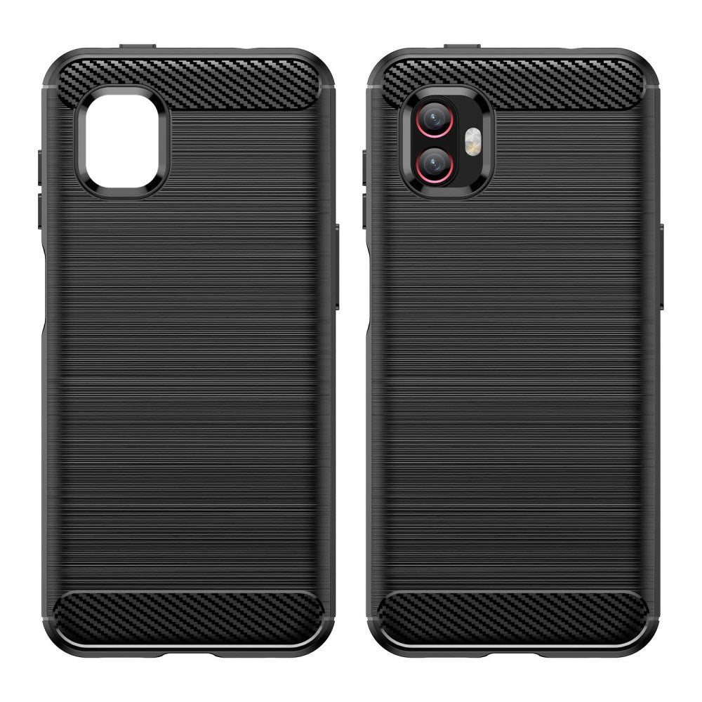 EIDERWOOD Samsung Galaxy Xcover 6 Pro Brushed Carbon Skal - Svart