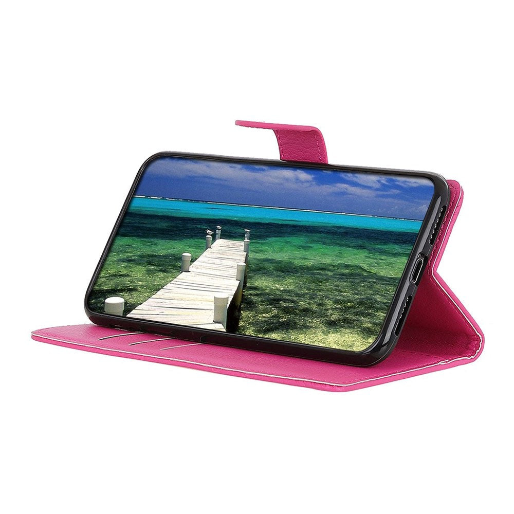 Nothing Phone (1) Läder Flipfodral m. Plånbok & Magnetstängning - Rosa