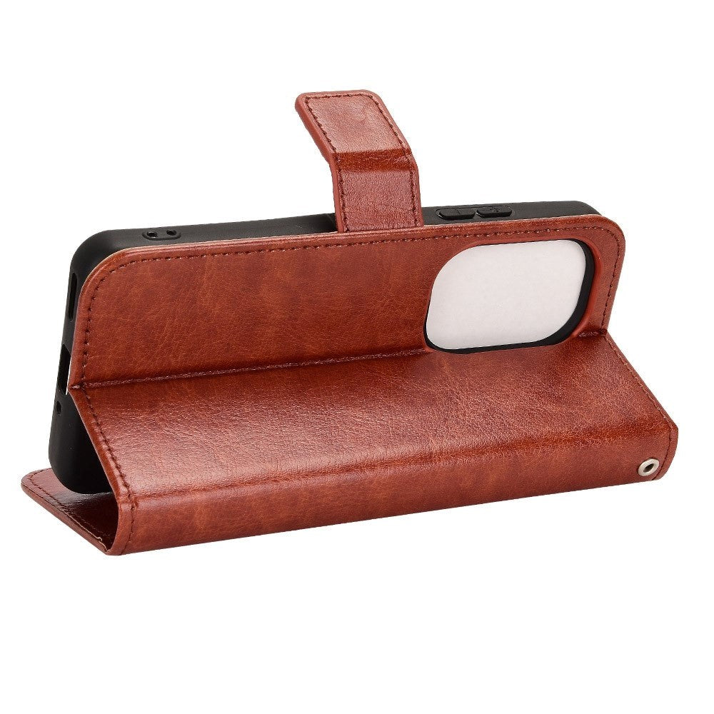 Asus Zenfone 10 / 9 PU Läder Plånboksfodral - Brun