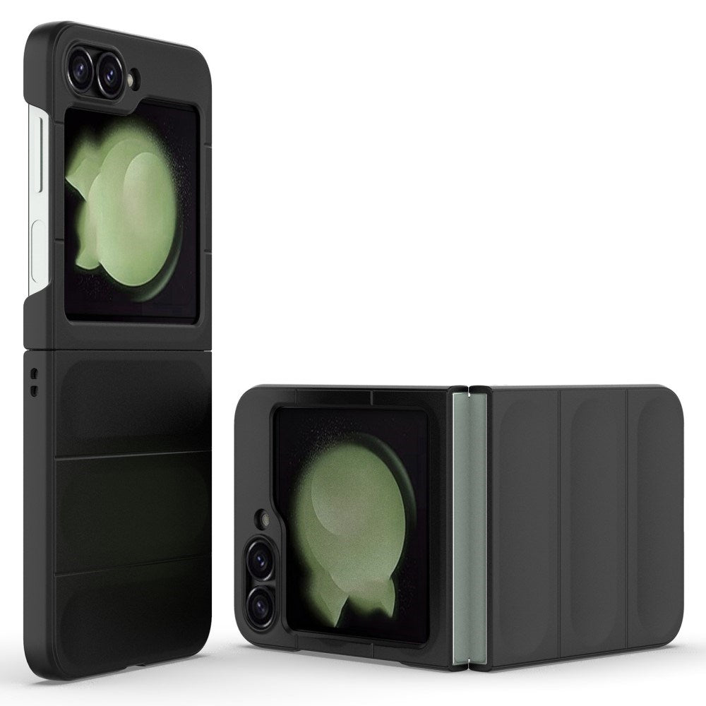 EIDERWOOD Samsung Galaxy Z Flip7 FE / Flip6 Flexibel Plast Skal - Svart