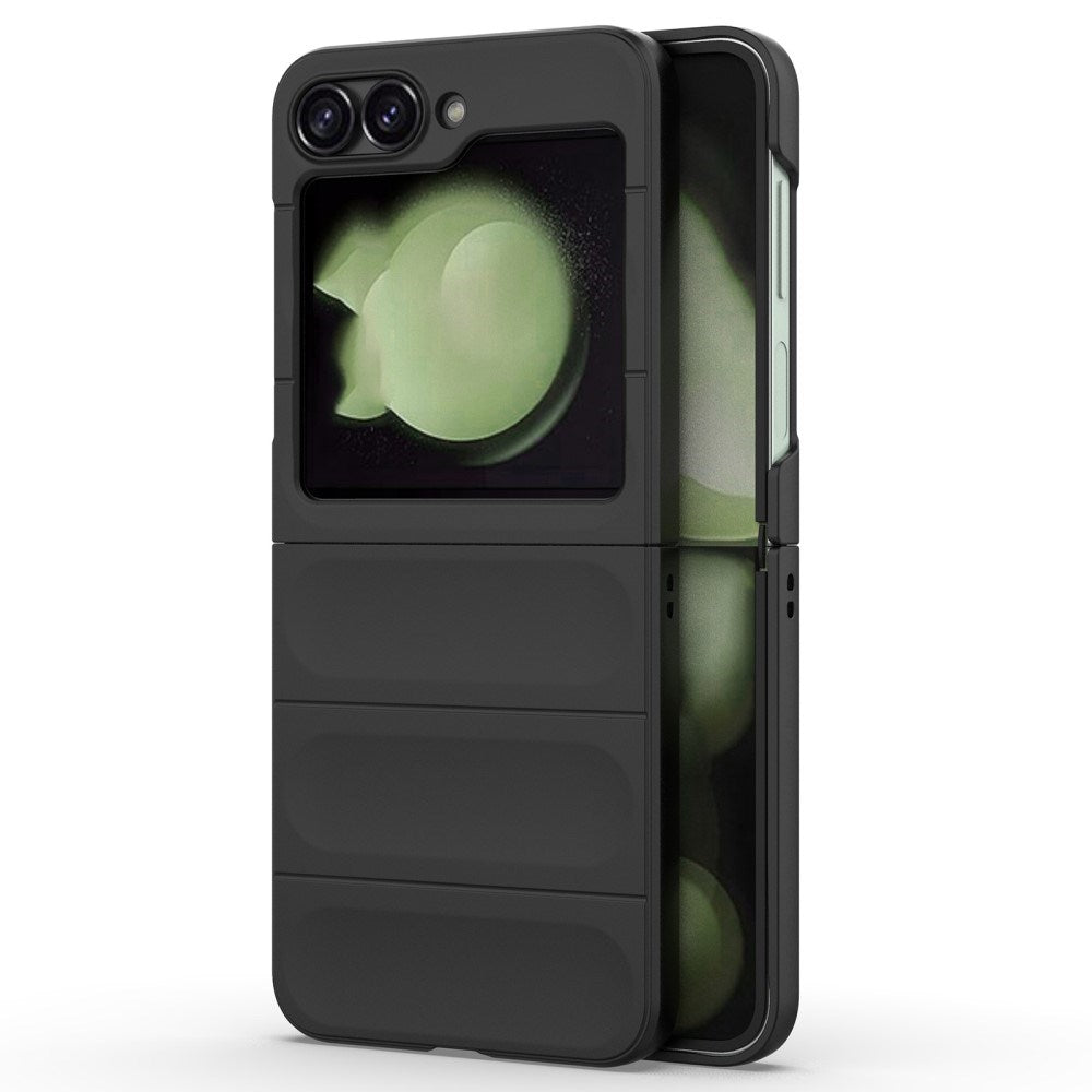 EIDERWOOD Samsung Galaxy Z Flip7 FE / Flip6 Flexibel Plast Skal - Svart