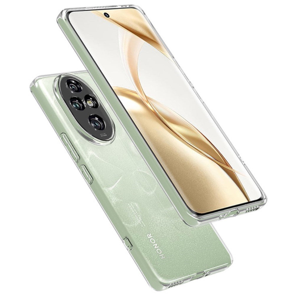 EIDERWOOD Honor 200 Pro (5G) Flexibelt Plast Skal - Transparent