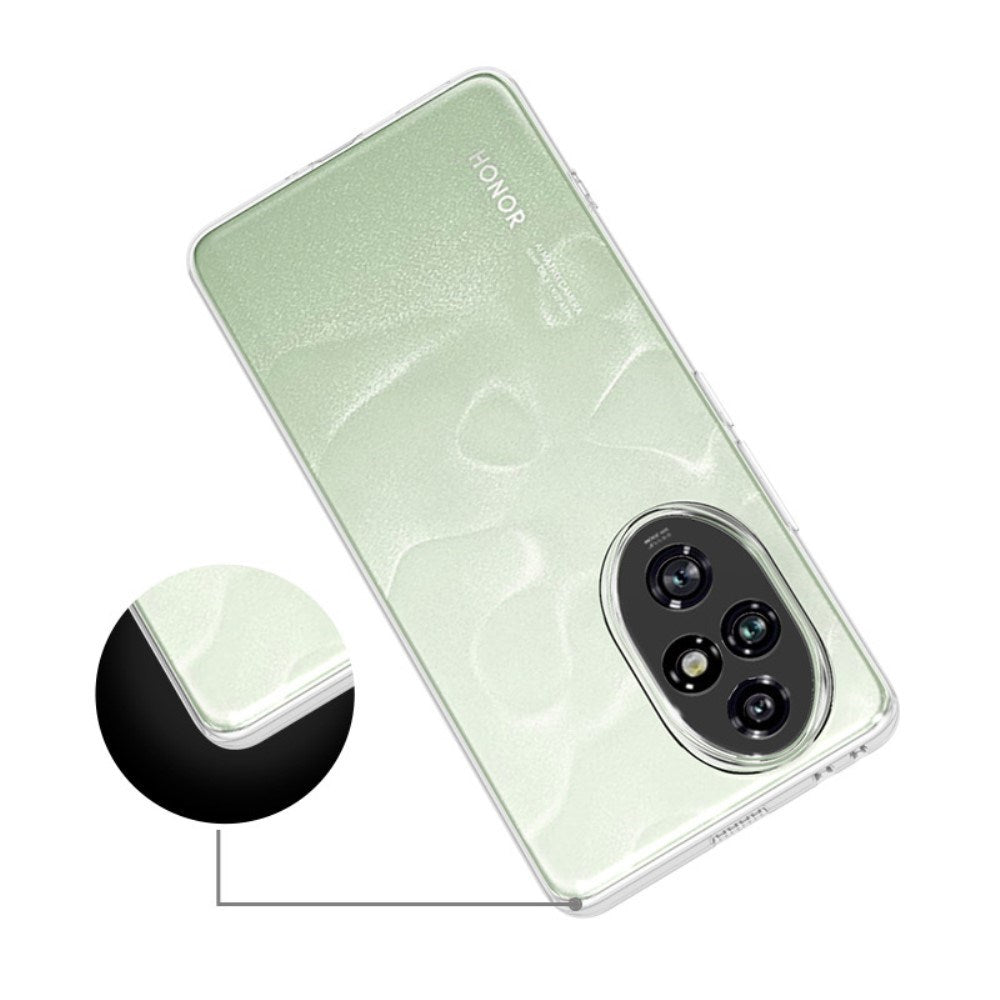 EIDERWOOD Honor 200 Pro (5G) Flexibelt Plast Skal - Transparent