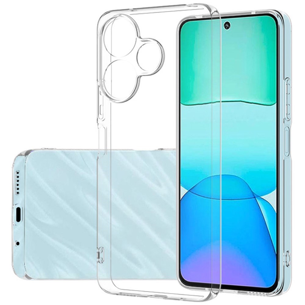 EIDERWOOD Xiaomi Redmi 13 (4G) / 13 (5G) Flexibelt Plast Skal - Transparent