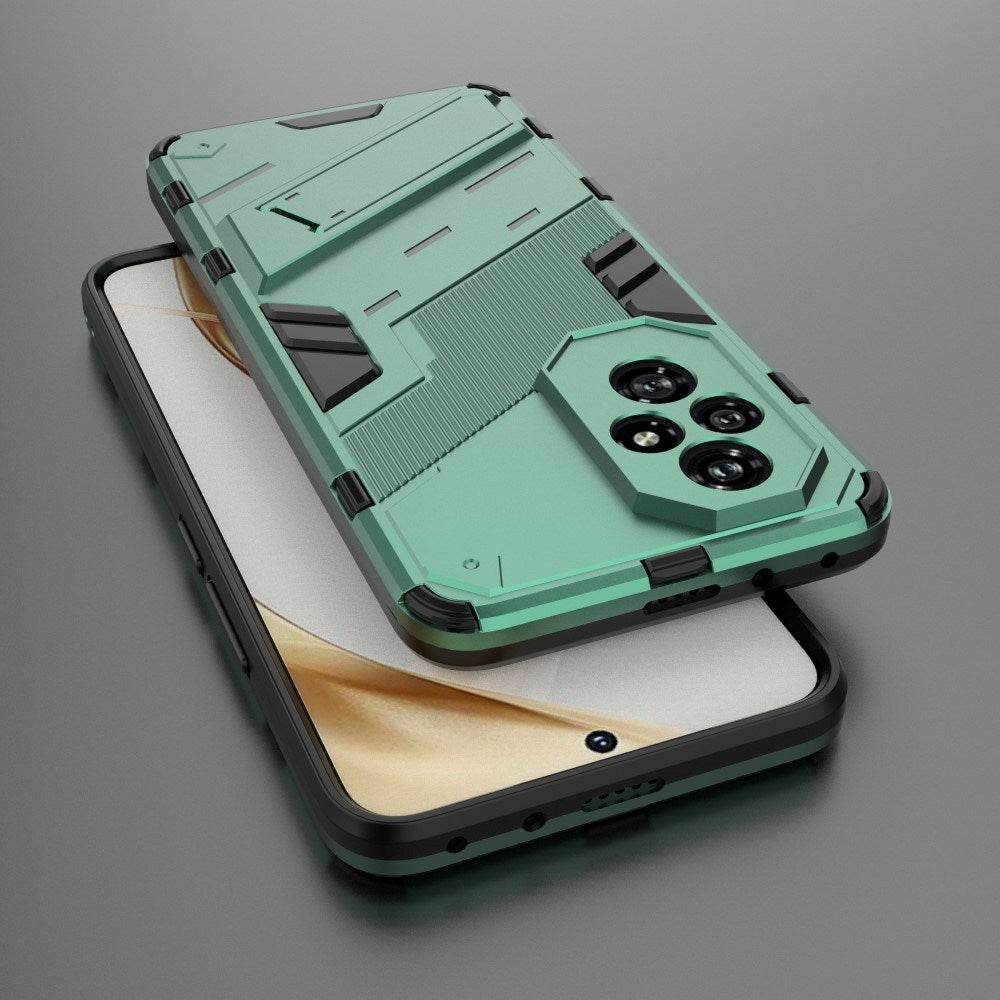EIDERWOOD Honor 200 5G Hybrid Skal med Kickstand - Ljusgrön