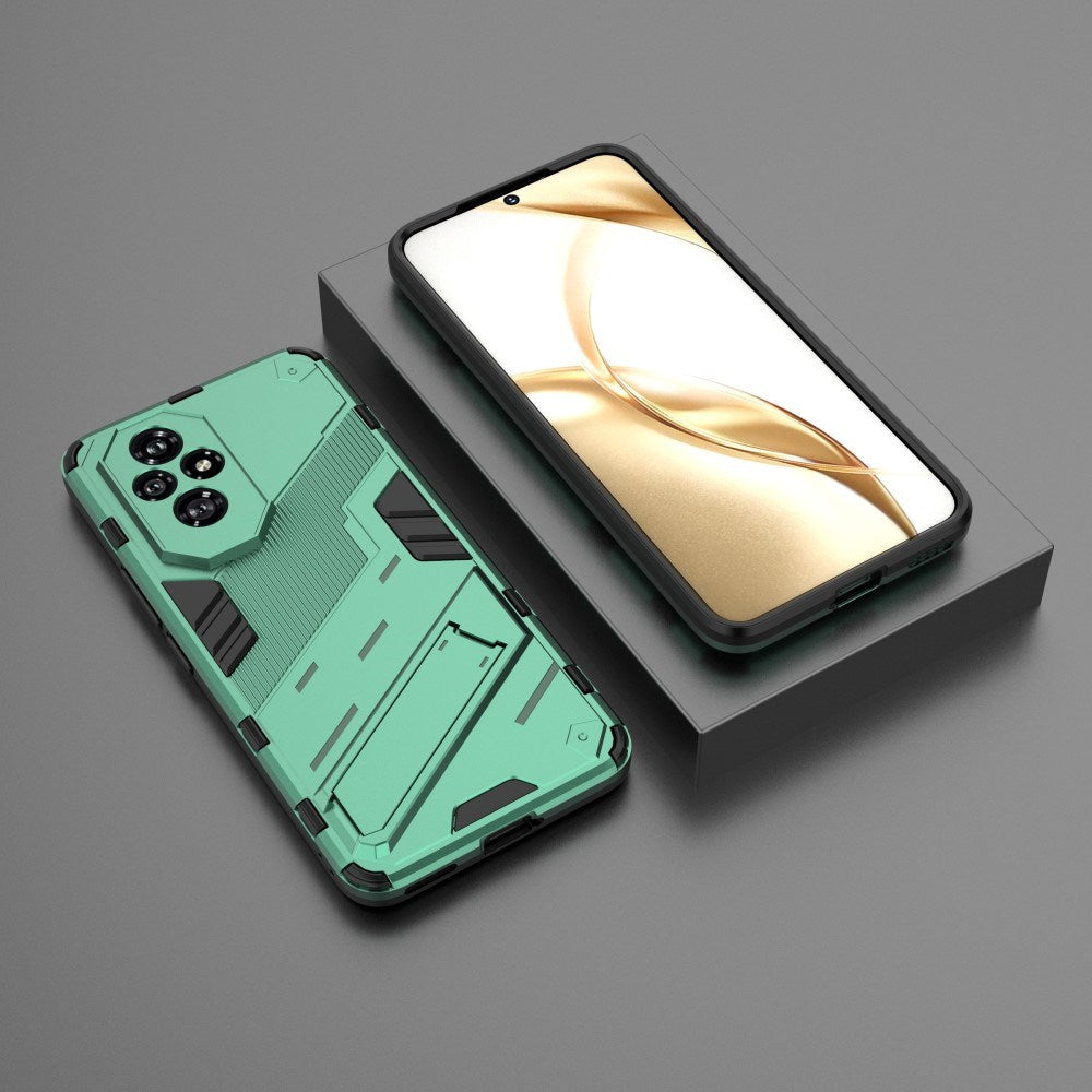 EIDERWOOD Honor 200 5G Hybrid Skal med Kickstand - Ljusgrön