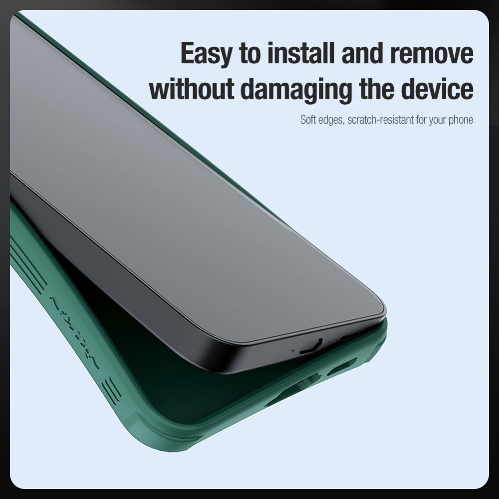 Samsung Galaxy S24 FE Nillkin Camshield Pro Skal - Grön