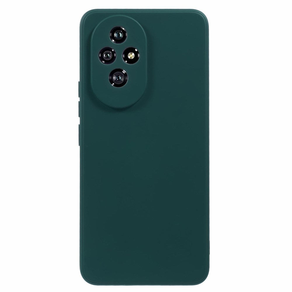 EIDERWOOD Honor 200 5G Fodral – Flexibelt Plast-fodral med Fiberfoder och Precisa Kamerautskärningar