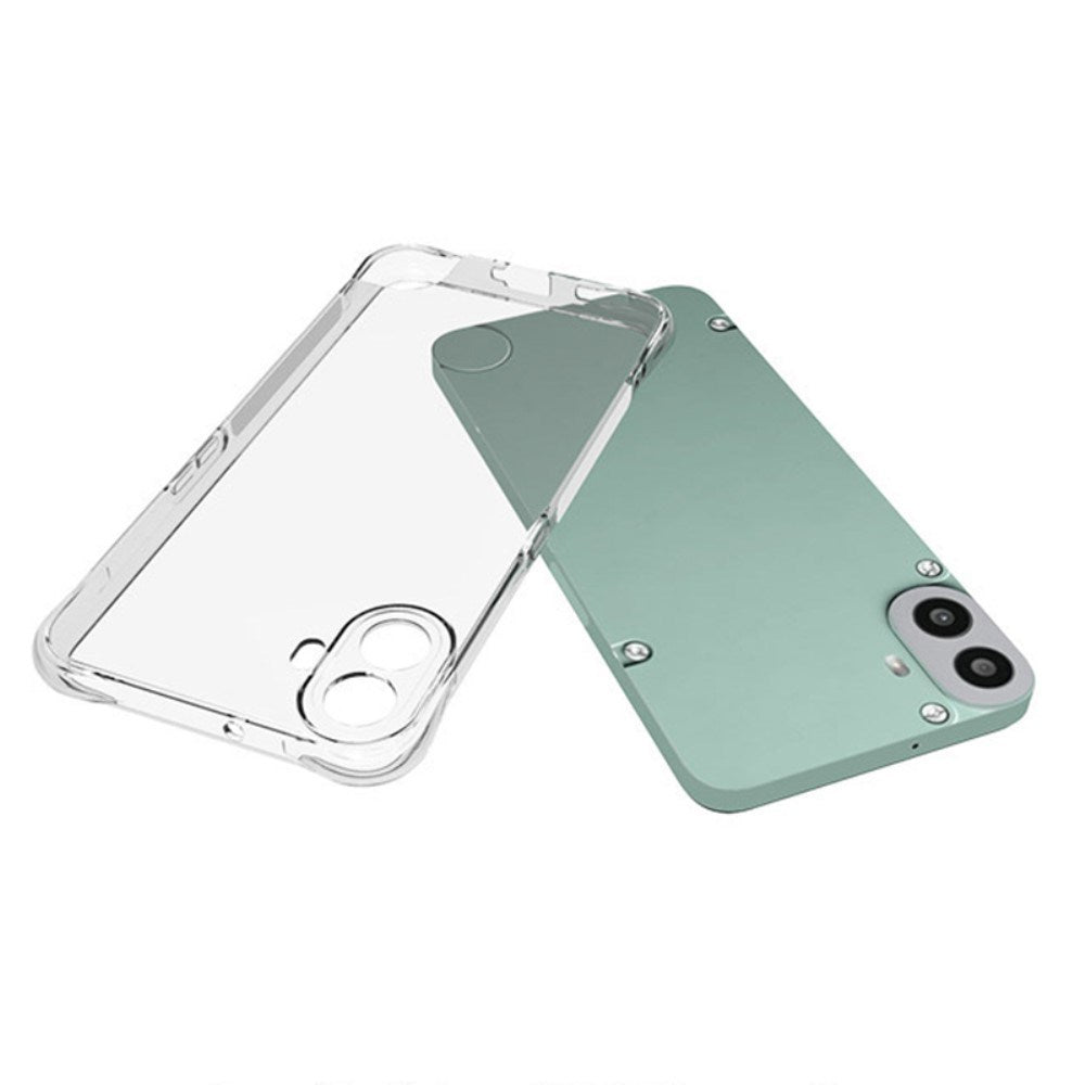 EIDERWOOD Nothing CMF Phone 1 Flexibelt Plast Skal - Genomskinlig