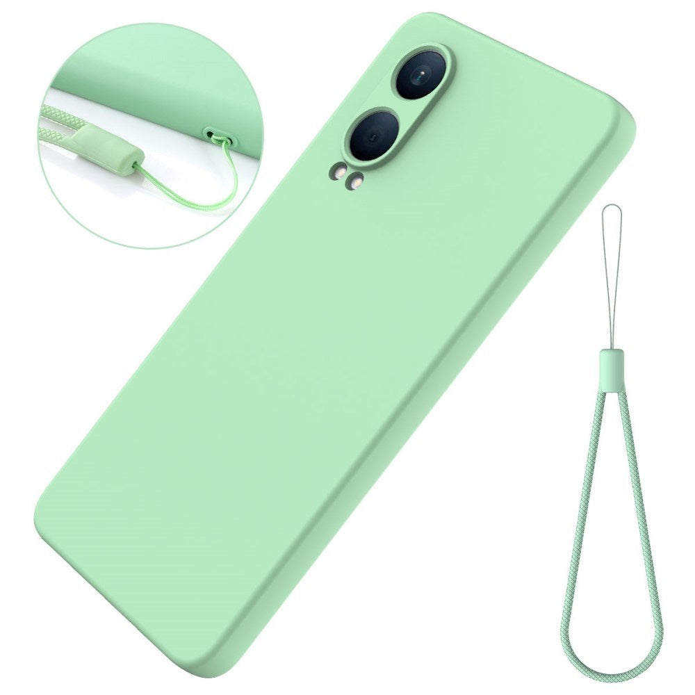 EIDERWOOD OnePlus Nord CE4 Lite (5G) Liquid Silikon Skal m. Rem - Grön