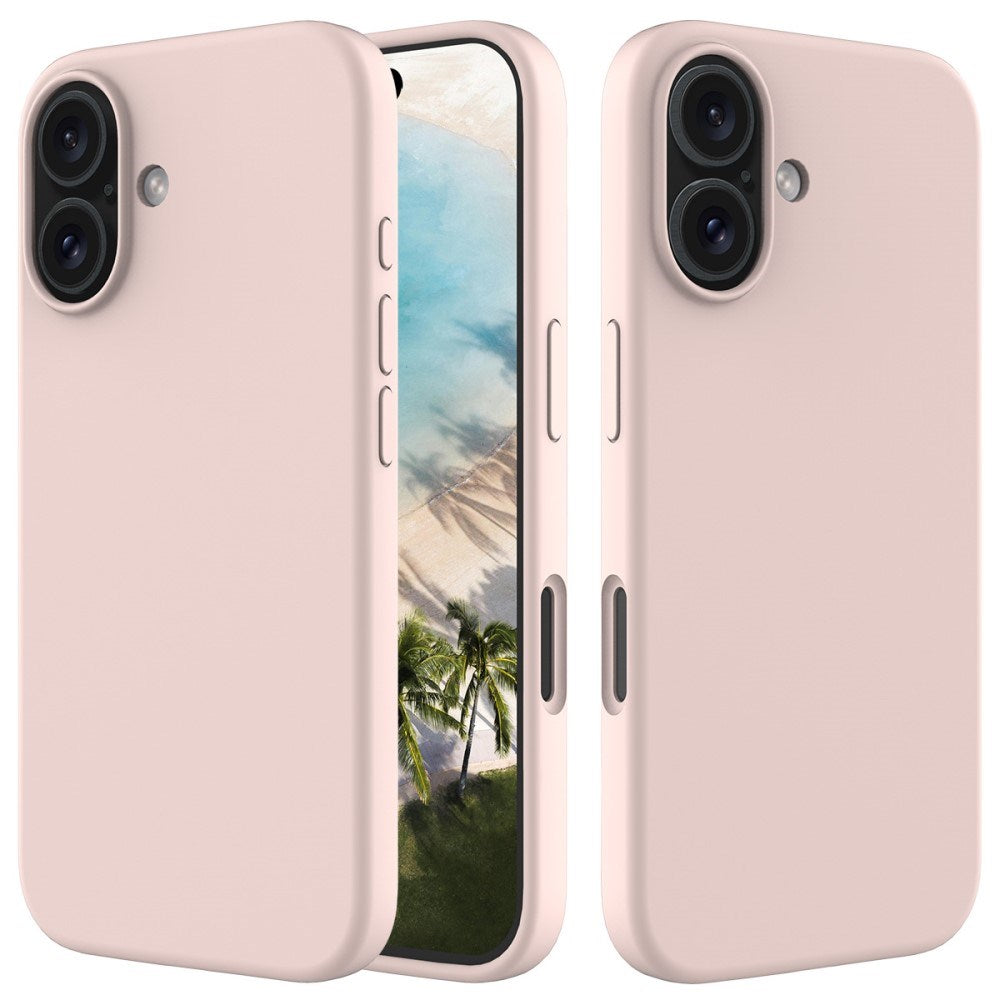 EIDERWOOD iPhone 16 Plus Fodrat Silikon Skal - Rosa
