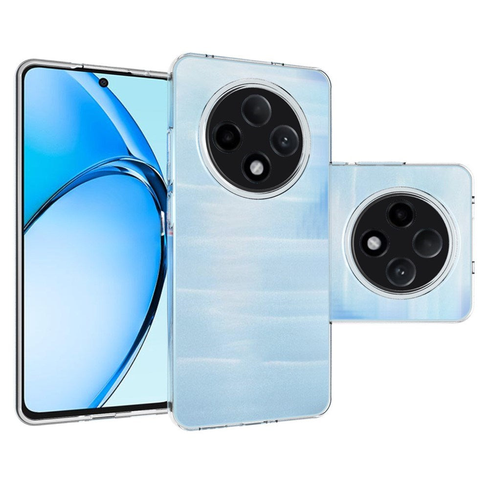 Oppo Reno12 F (5G) EIDERWOOD Flexibelt Plast Skal - Genomskinlig