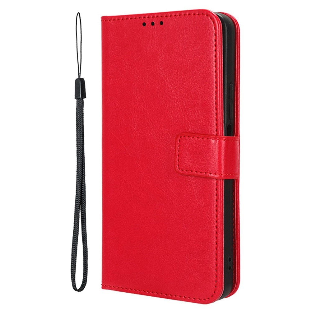 EIDERWOOD Nothing CMF Phone 1 Konstläder Flip Fodral m. Rem - Röd