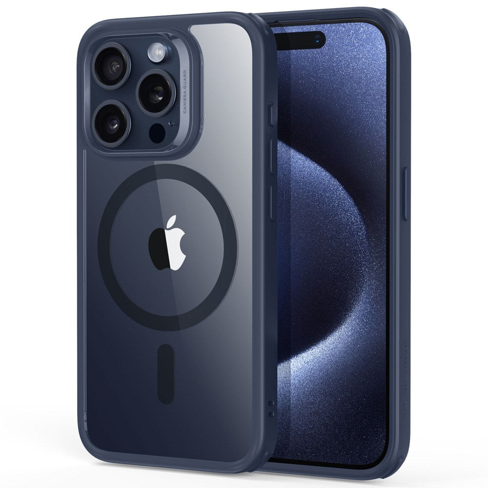 iPhone 16 ESR Hybrid Skal - MagSafe Kompatibelt - Genomskinlig/ Blå