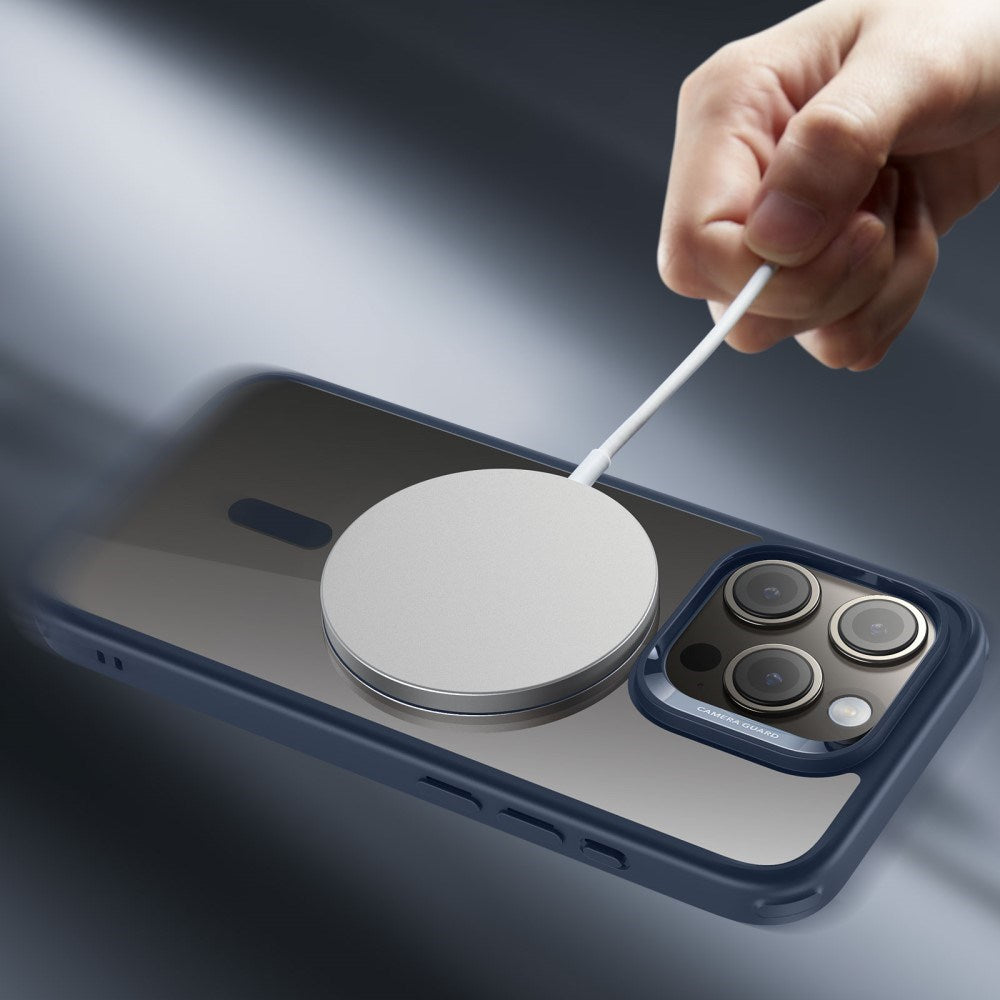 iPhone 16 ESR Hybrid Skal - MagSafe Kompatibelt - Genomskinlig/ Blå