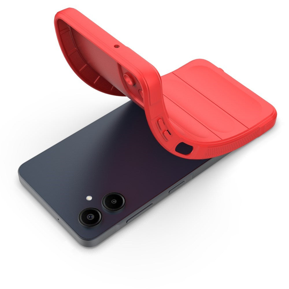 EIDERWOOD Samsung Galaxy A06 Flexibel Plast Skal - Röd