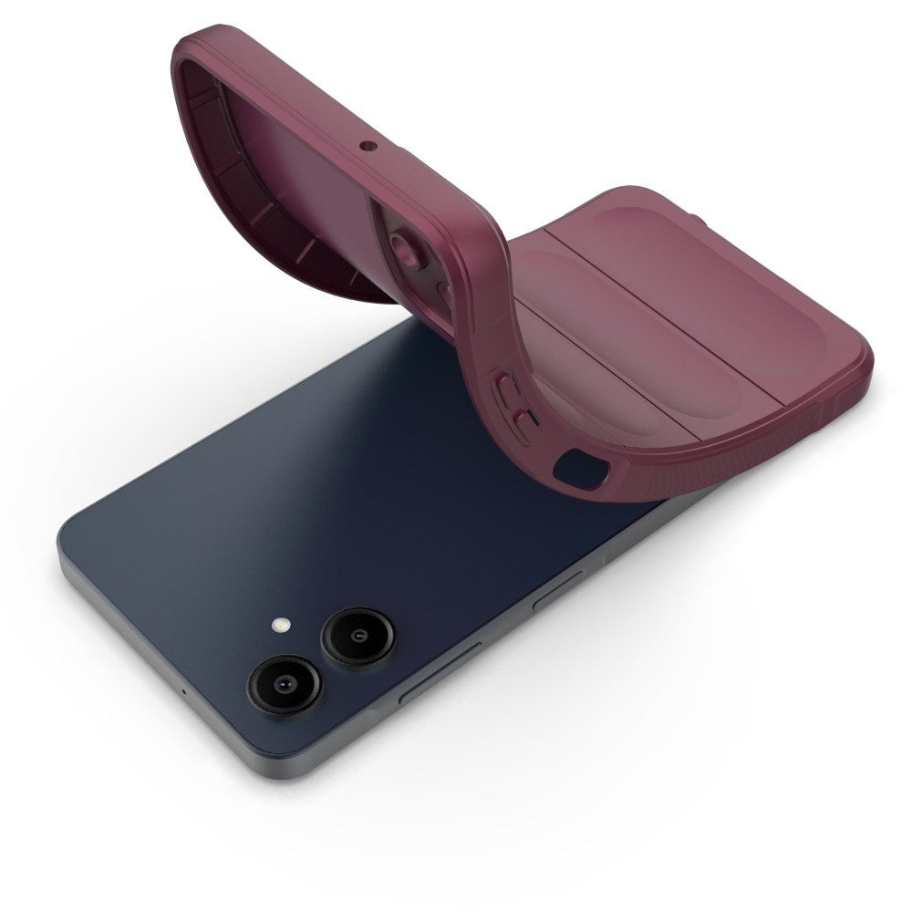 EIDERWOOD Samsung Galaxy A06 Flexibel Plast Skal - Vinröd