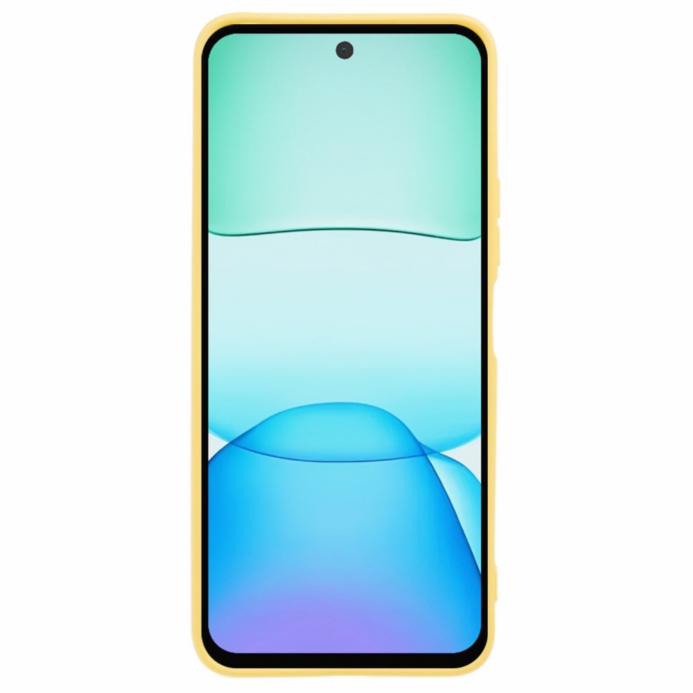 EIDERWOOD Xiaomi Redmi 13 Baksidesskydd i Flexibelt Plast - Gul