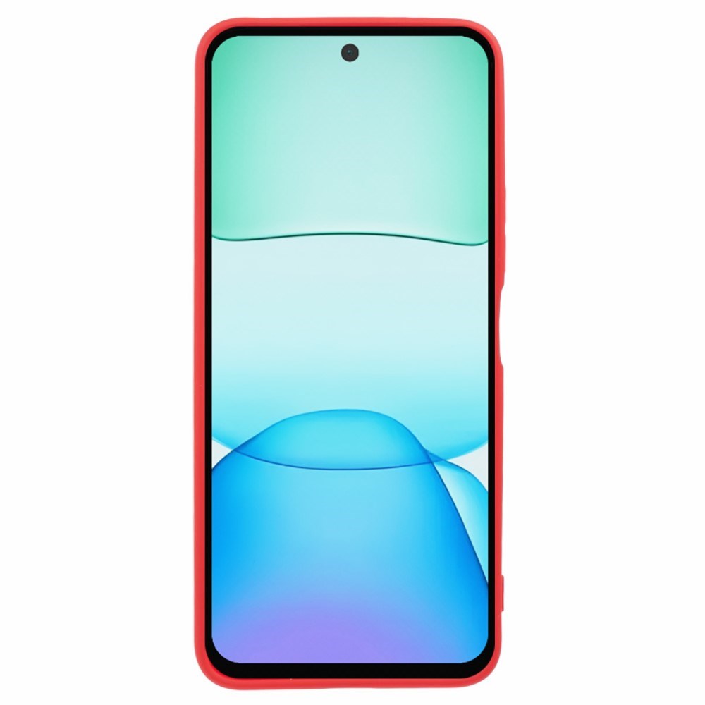 EIDERWOOD Xiaomi Redmi 13 Baksidesskydd i Flexibelt Plast - Röd