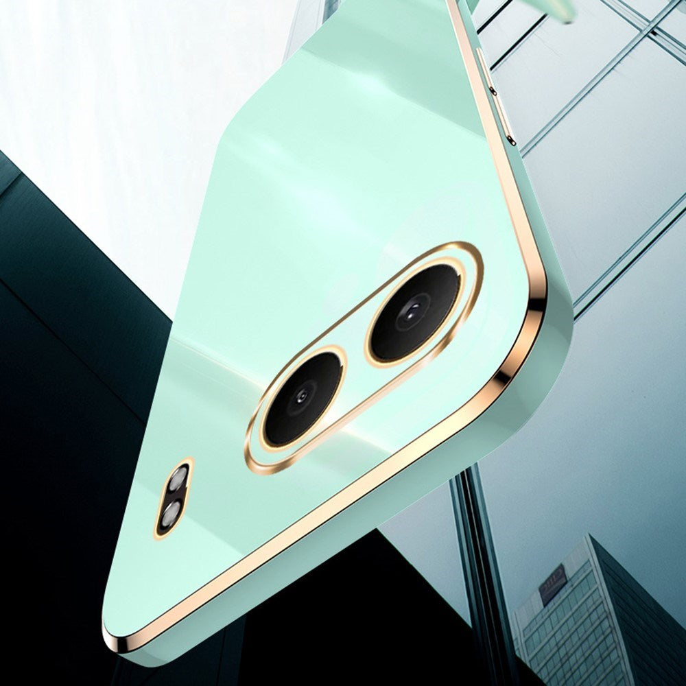 EIDERWOOD OnePlus Nord 4 Skal med Metallram - Flexibel Plast - Svart