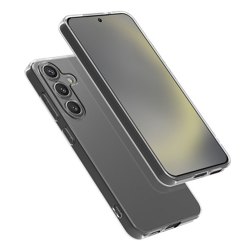 EIDERWOOD Samsung Galaxy S25+ (Plus) Ultra Tunt Flexibelt Plast Skal - Genomskinlig