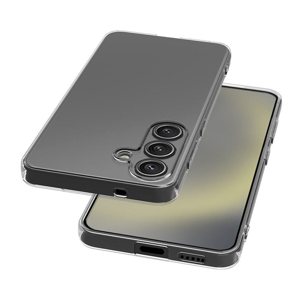 EIDERWOOD Samsung Galaxy S25+ (Plus) Ultra Tunt Flexibelt Plast Skal - Genomskinlig